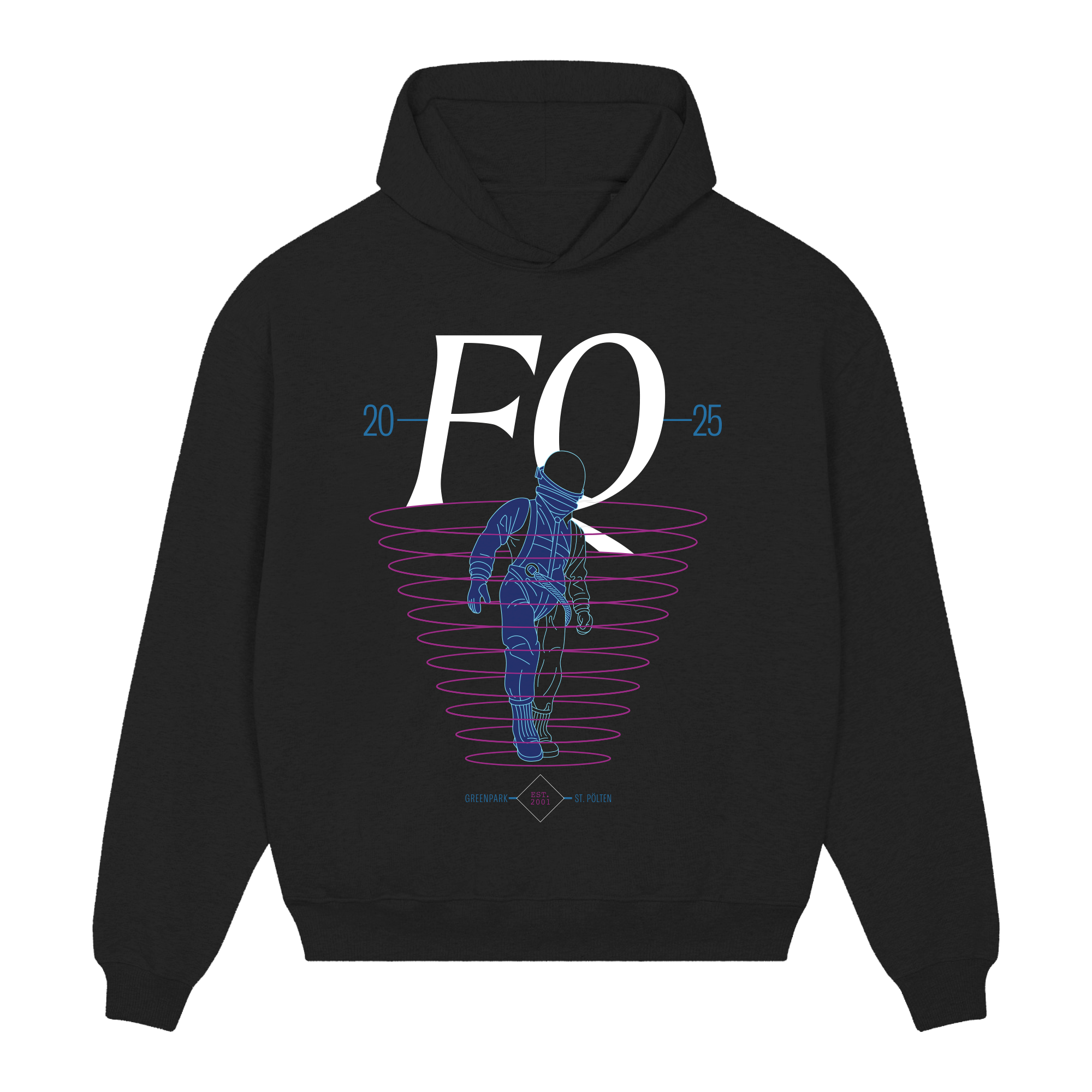 Frequency Festival Astronaut Hoodie (Line-Up 2025) Hoodies 415382
