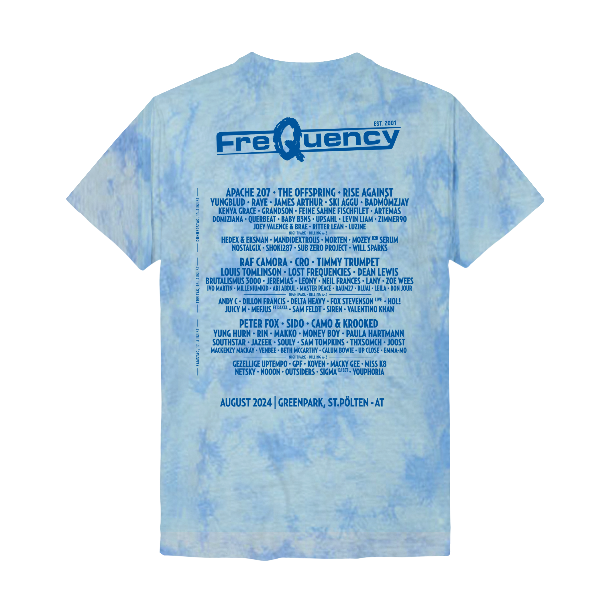 Frequency Festival Be Part of  (LineUp 2024) T-Shirt 371669