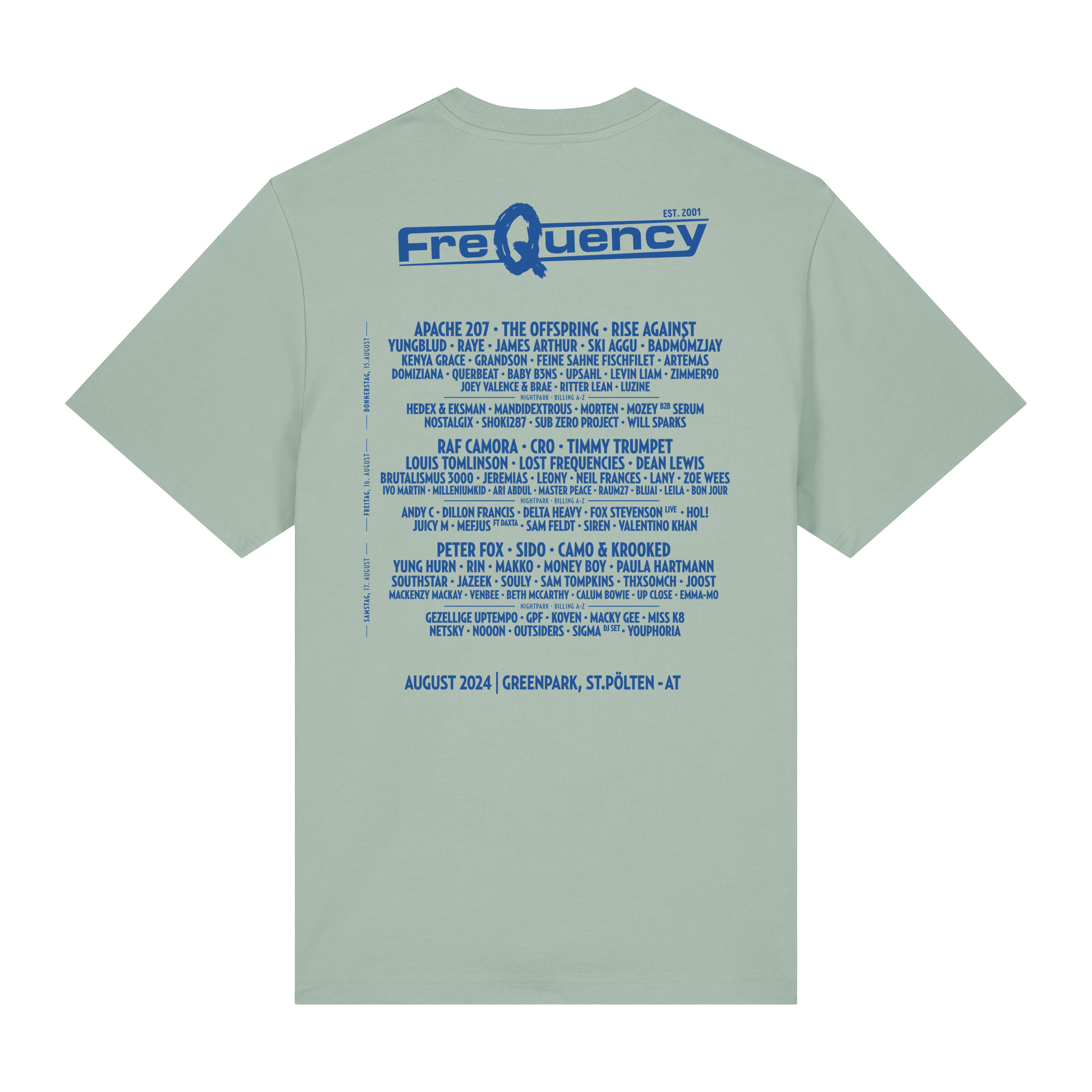 Frequency Festival Be Part of (LineUp 2024)  T-Shirt 370952