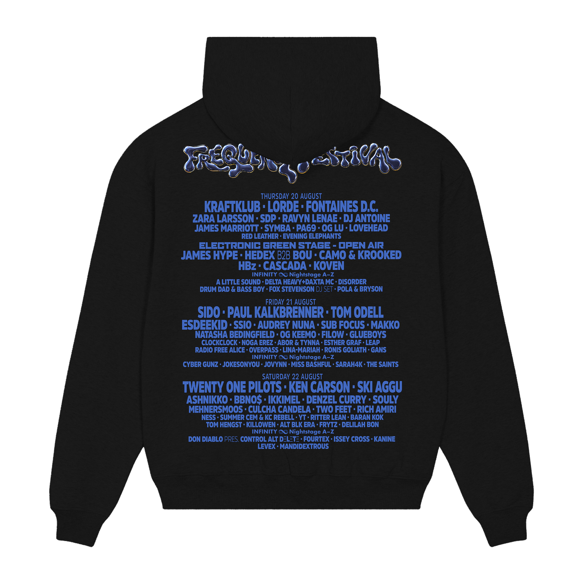 Frequency Festival CHROME LOGO Kapuzenpullover 454353