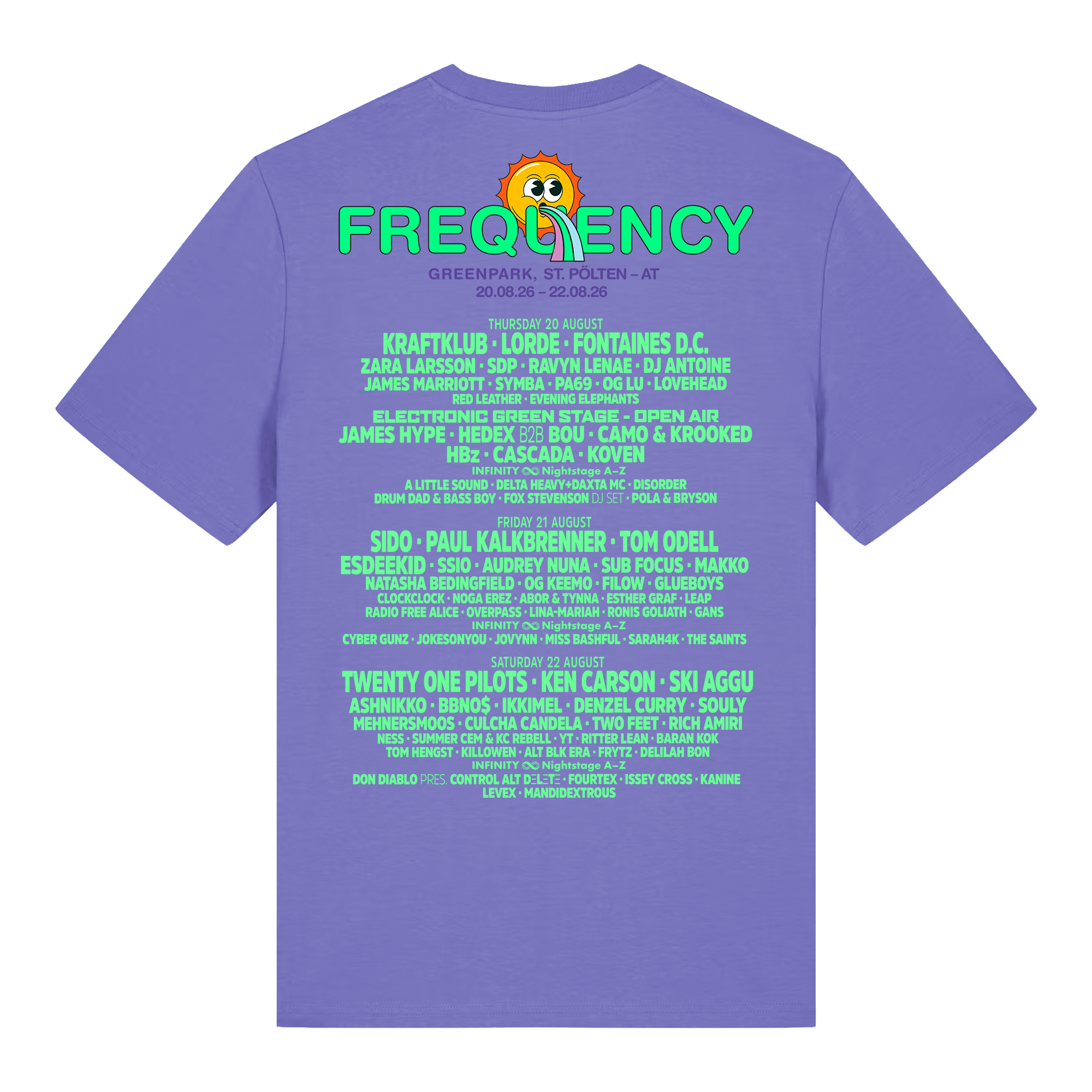 Frequency Festival MELTING EYE T-Shirt 454347